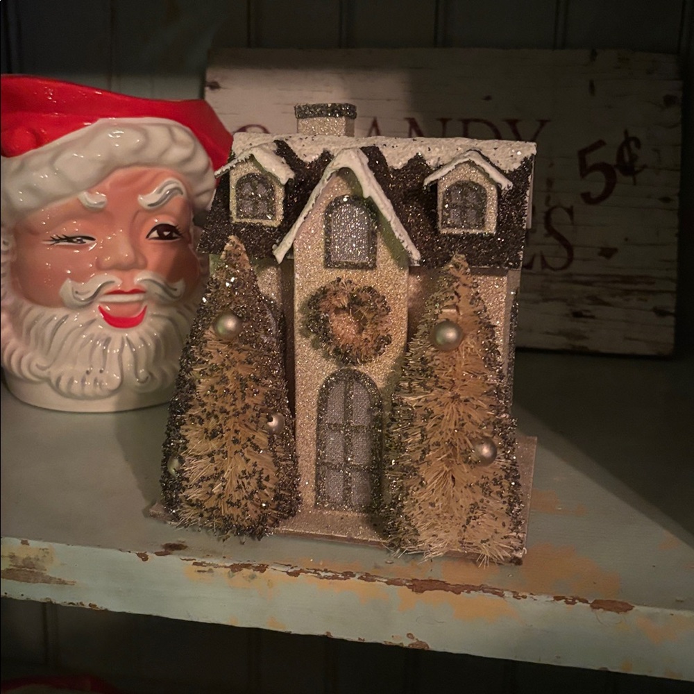 Pottery, barn, glitter house